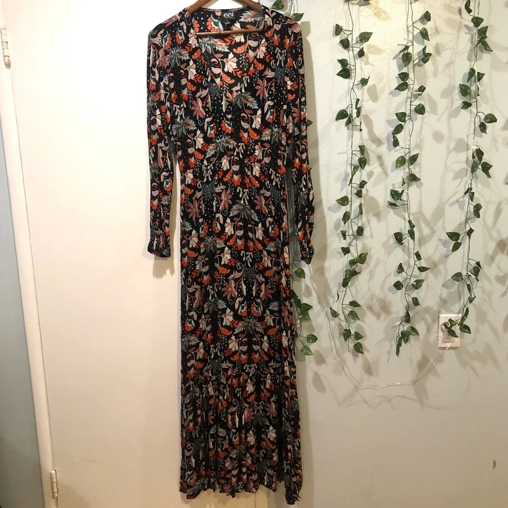 ECI Floral Maxi Dress - Picture 5 of 9